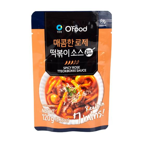 Salsa Coreana para Topokki Rose O´Food 120 g