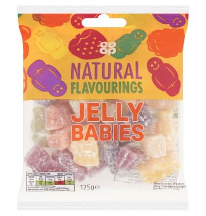 Co-op Jelly Babies 175G