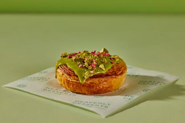 Pistachio Croissant Bun