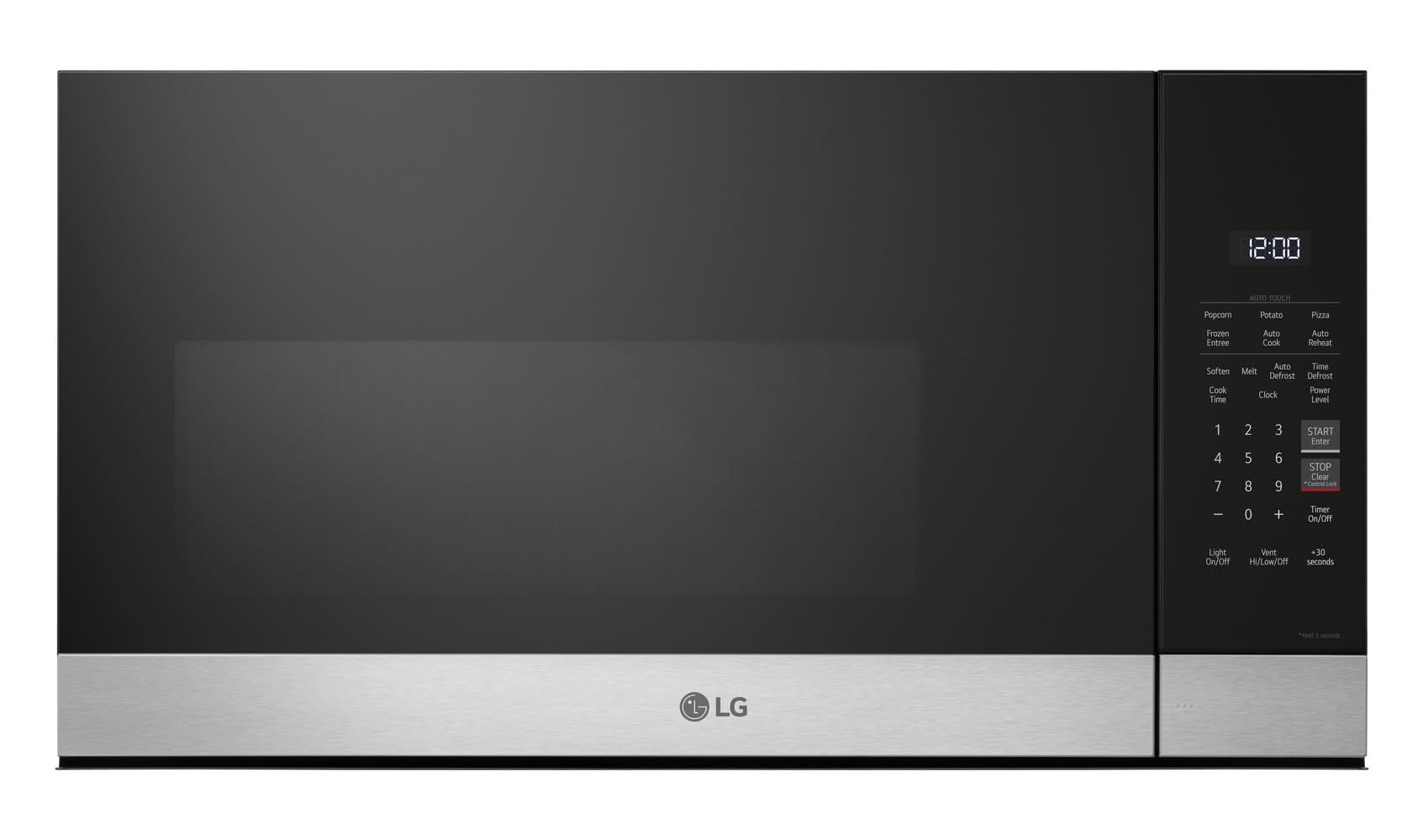 LG 1.6-cu ft Over-the-Range Microwave with Sensor Cooking ( Stainless Steel )