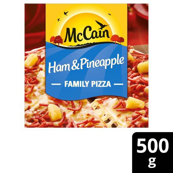 Mccain Ham & Pineapple Family Pizza
