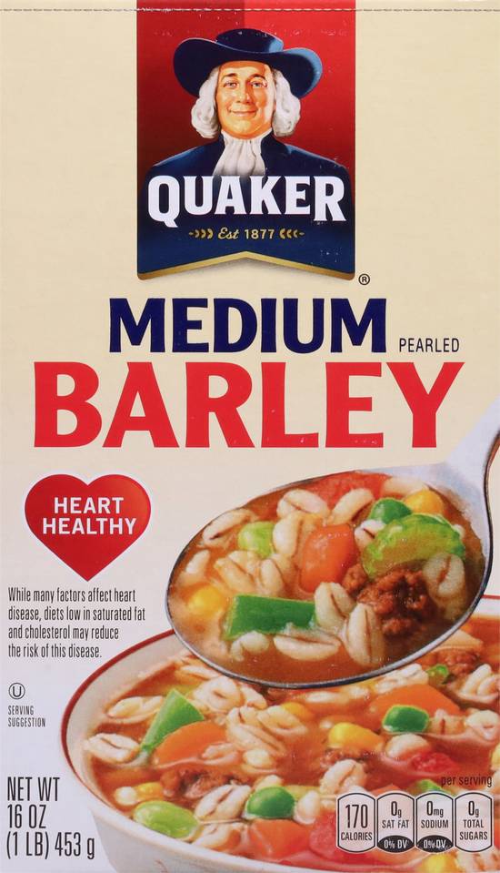 Quaker Medium Pearled Barley