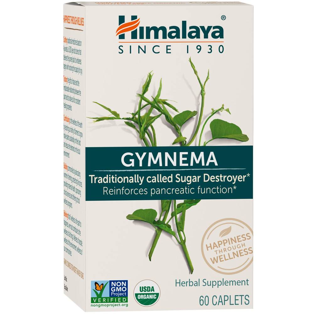 Organic Gymnema - Sugar Destroyer (60 Caplets)