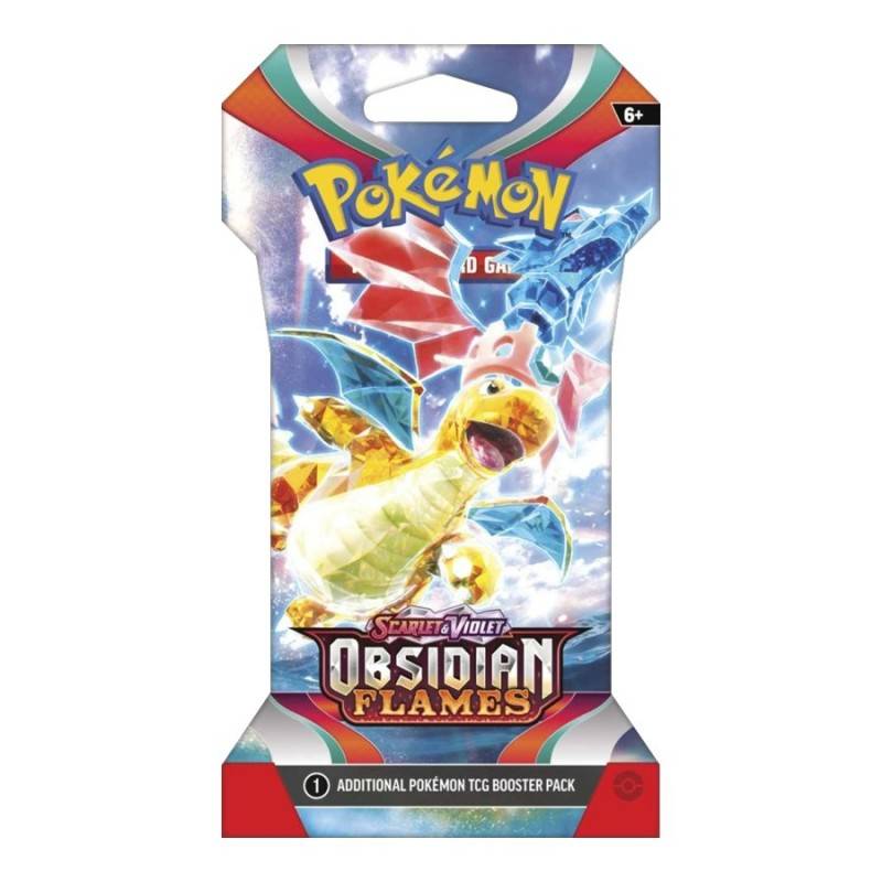 Pokémon Obsidian Flames Sleeved Booster pack (scarlet and violet)