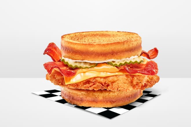 Crispy Bacon Sourdough Clucker