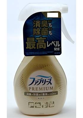 Ｐ＆Ｇ　ファブリーズ　Ｗ除菌＋消臭　プレミアム　無香料　３７０ｍｌ
