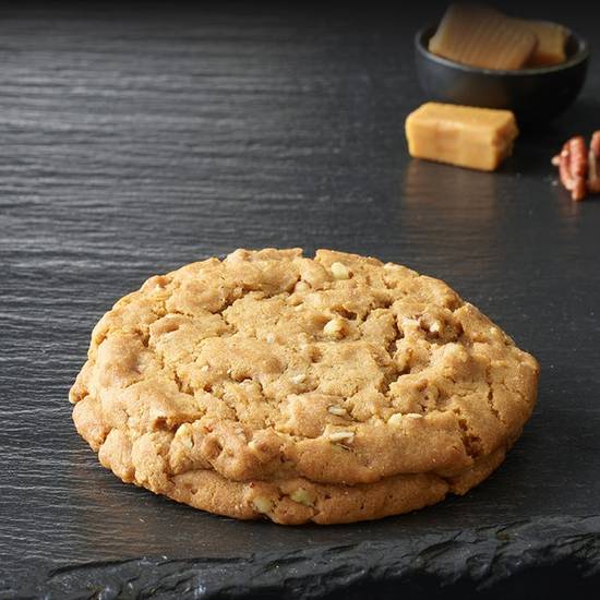 Cookie caramel et noix de pécan