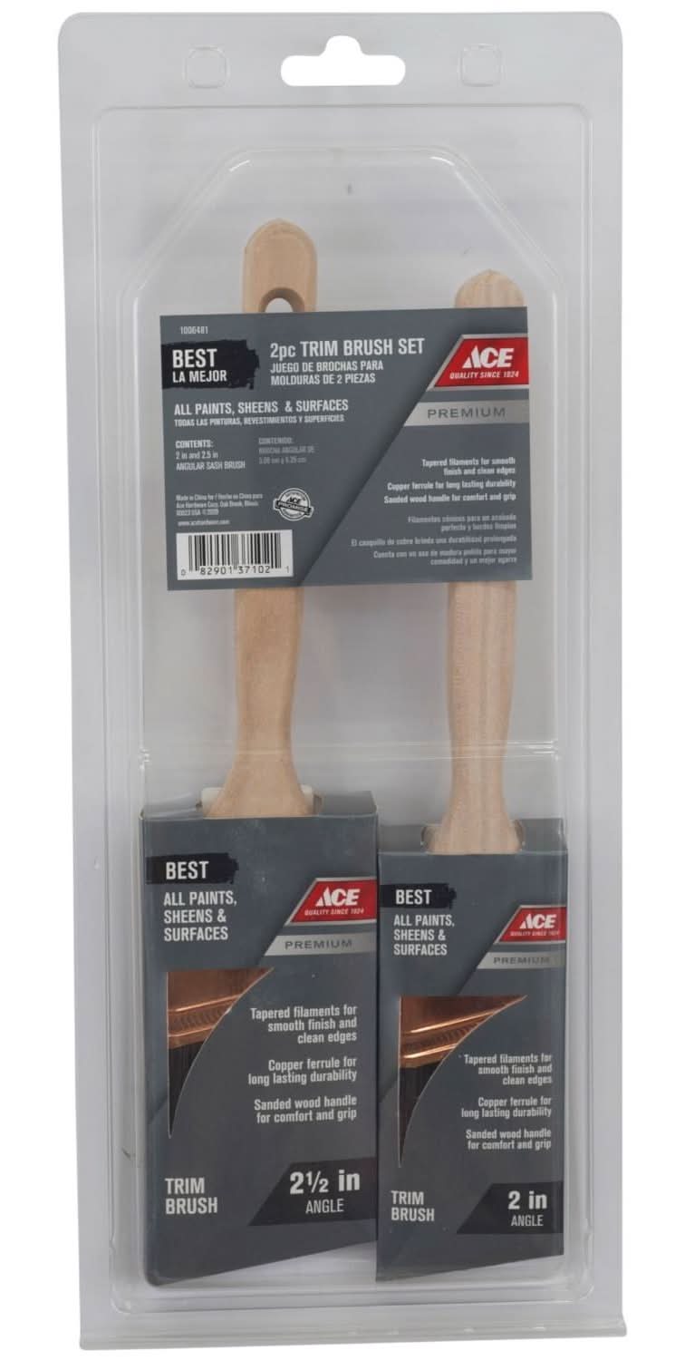 Ace Best Angle Paint Brush Set