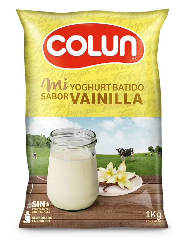 Colun · Yoghurt batido - Vainilla (1 kg)
