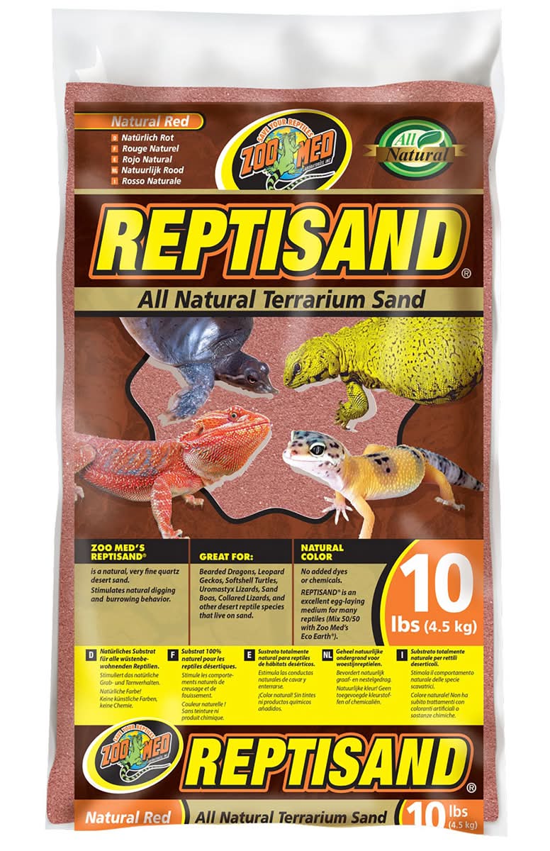 Zoo Med · Sustrato arena roja reptisand (4,5 kg)