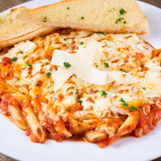 Three Cheese Baked Penne