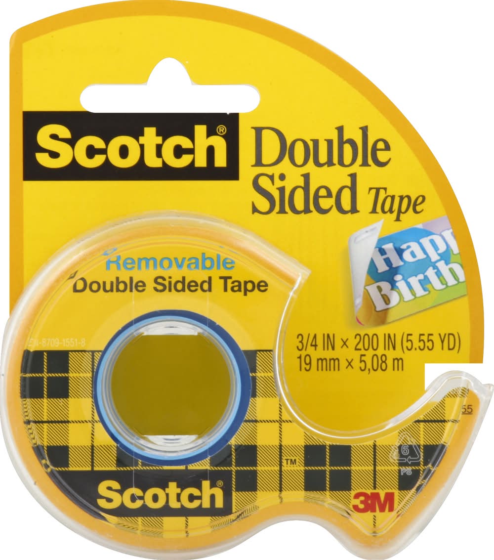 Scotch Double Sided Tape (0.6 oz)