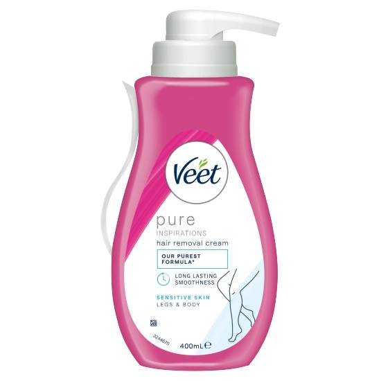 Veet Pure Inspirations Hair Removal Cream Legs and Body Sensitive Skin