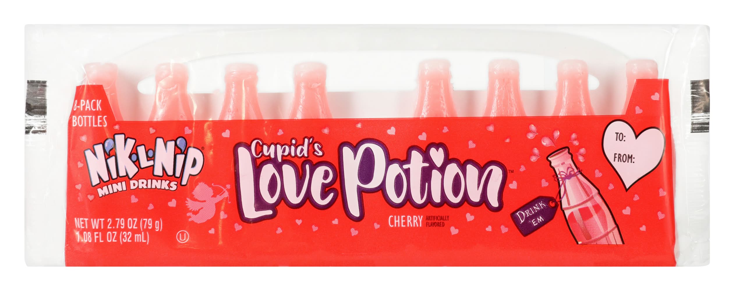 Nik-L-Nip® Cupid's Love Potion 8-Pack Bottles 2.79oz Cherry