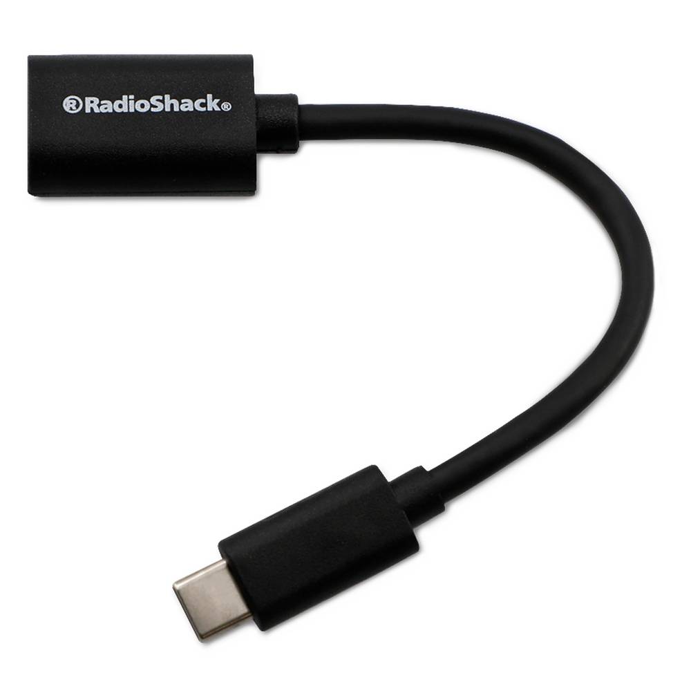 RadioShack · Adaptador tipo-c a usb