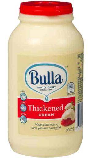 Bulla Thickened Cream (600mL)