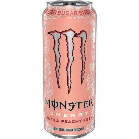 Monster Energy Ultra Peachy Keen Zero Sugar Energy Drink (473 ml)