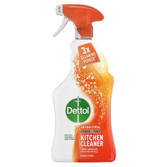 Dettol Power & Pure Kitchen Cleaning Spray 1L