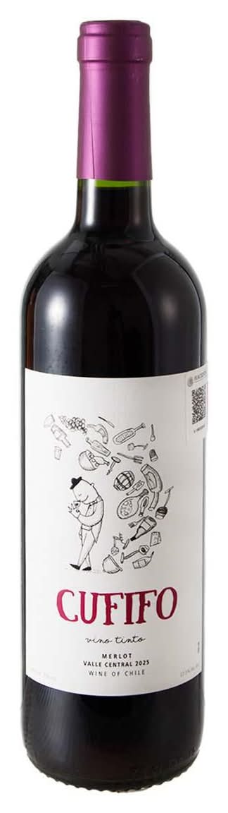 Vino Tinto Cufifo Merlot Reserva 750 Ml