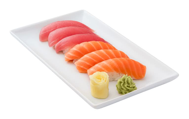 Marina Plate - Salmon, Tuna