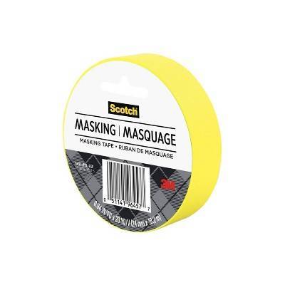 Scotch Expressions .94" x 20yd Masking Tape - Yellow