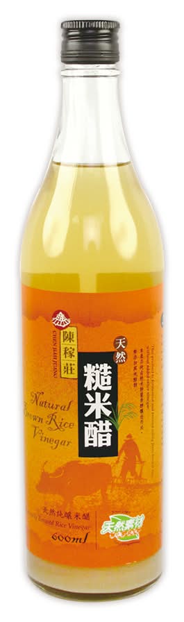 陳稼莊-糙米醋(600ml/罐)