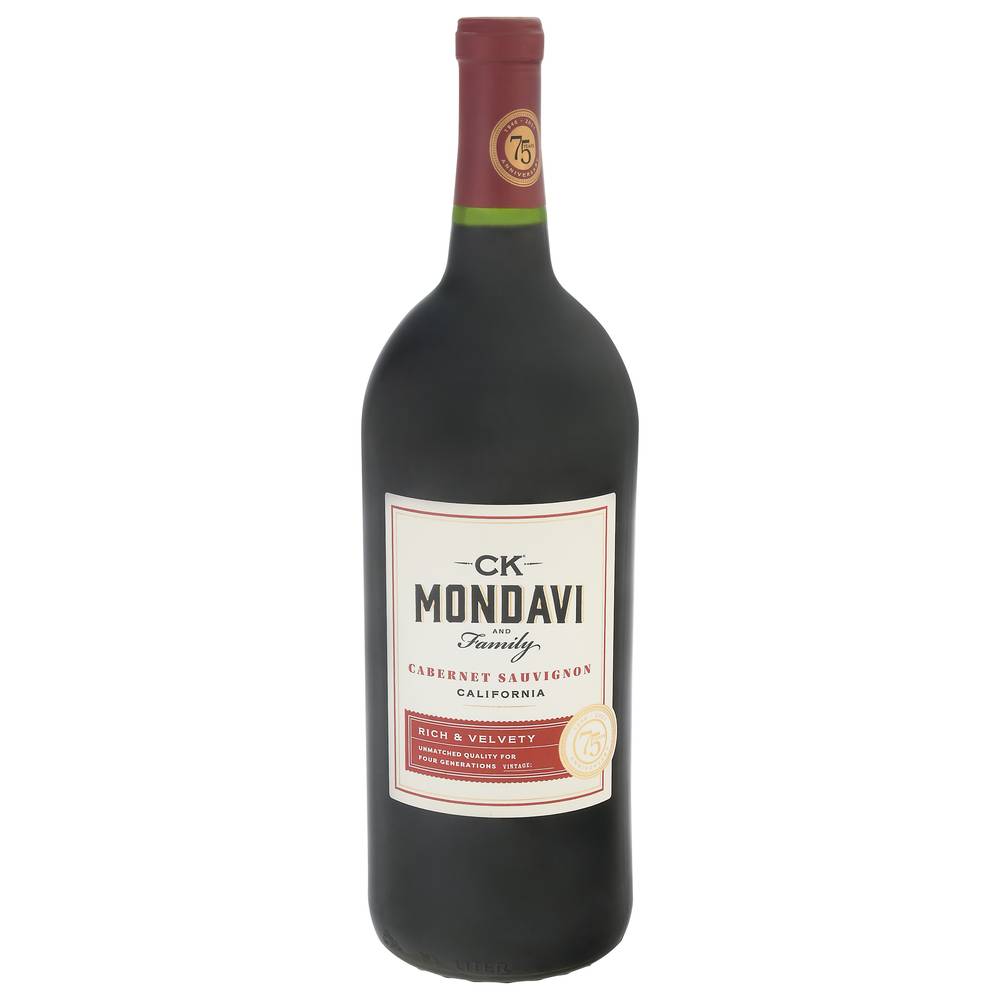 CK Mondavi California Cabernet Sauvignon Red Wine, 2019 (1.5 L)