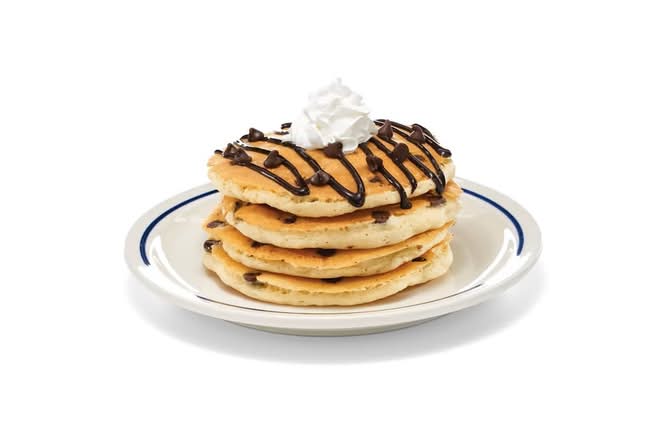 Buttermilk Chocolate Chip Pancakes