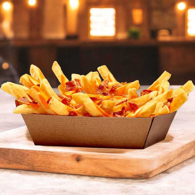 Frites Cheddar lardons 🍟🧀🥓