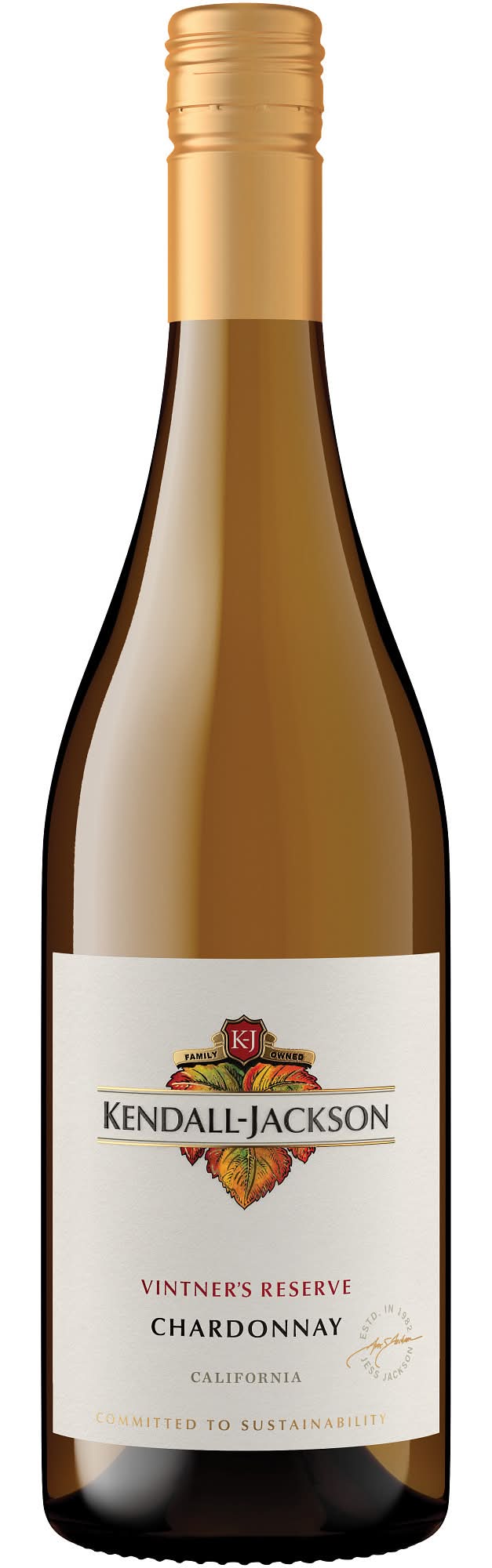 Kendall-Jackson Vintner's Reserve Chardonnay White Wine (750 ml)