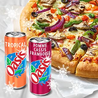 Menu XMAS Pizza Hut x Oasis❄️