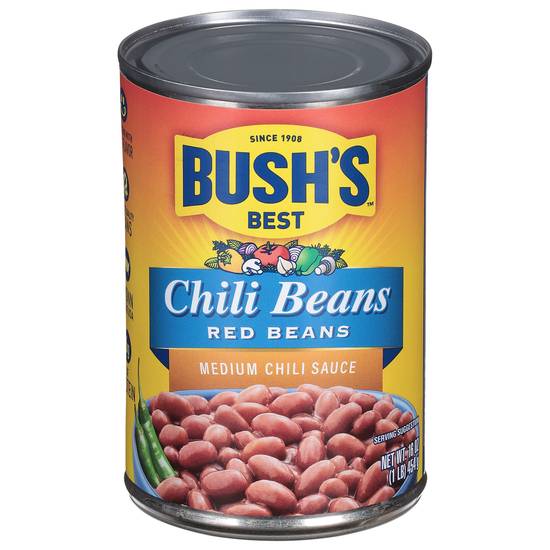 Bush's Red Beans in Medium Chili Sauce