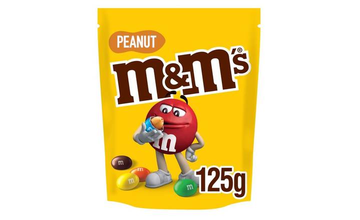 M&M's Peanut Sharing Bag 125g (397420)