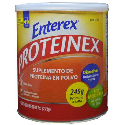 Enterex suplemento de proteína proteinex (lata 275 g)
