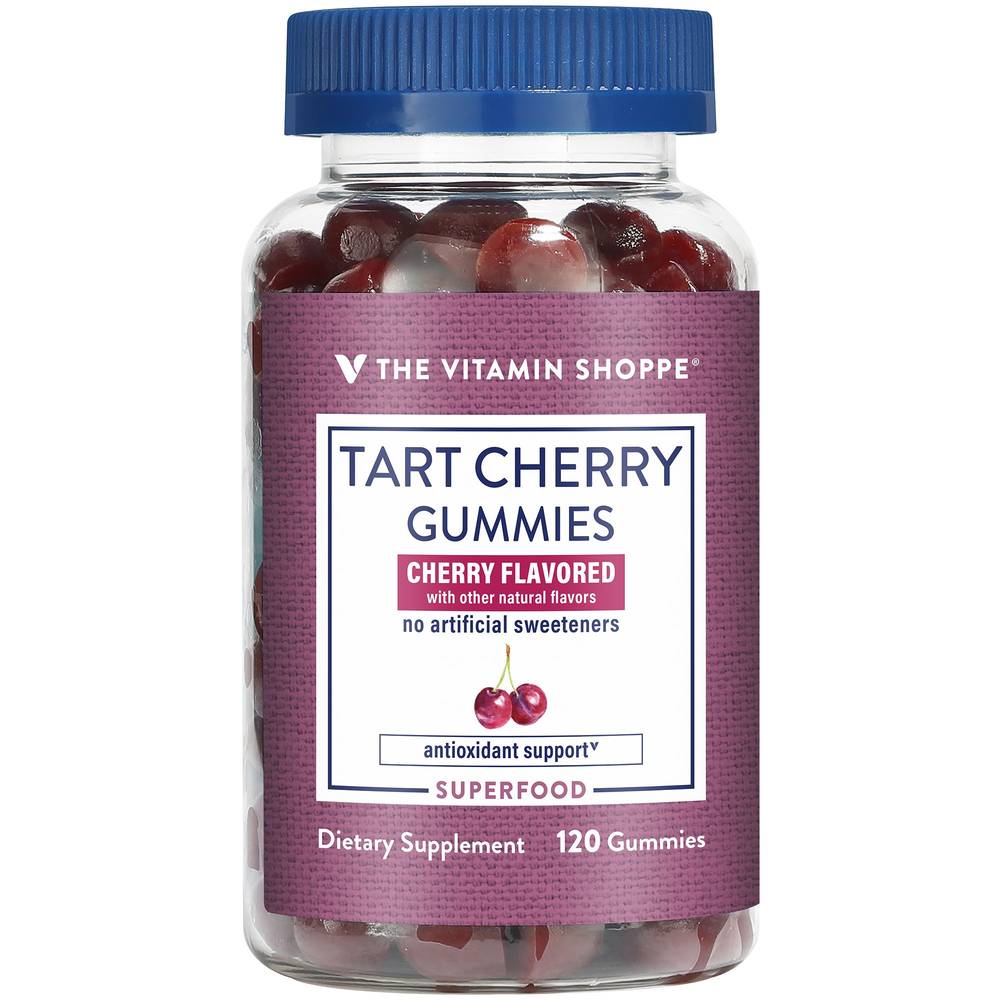 Tart Cherry Gummies - Antioxidant Support - Cherry (120 Gummies)