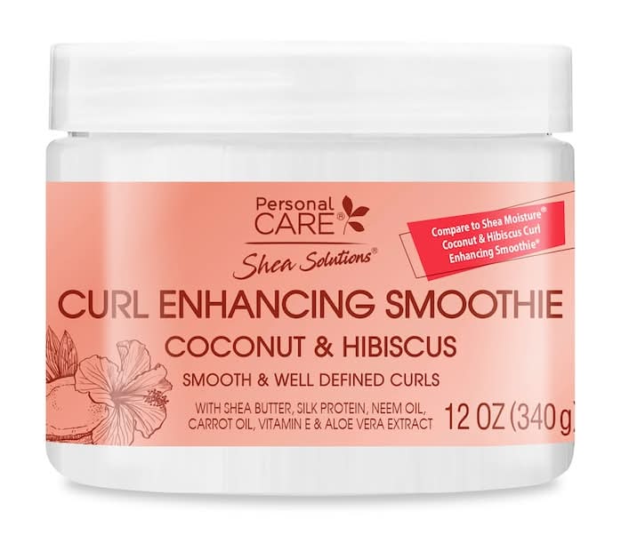 Personal Care Shea Solutions Coconut & Hibiscus Curl Enhancer Hair Mask (12 oz)