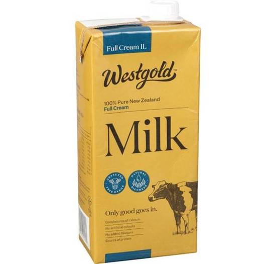 Westgold Full Cream Milk 1L