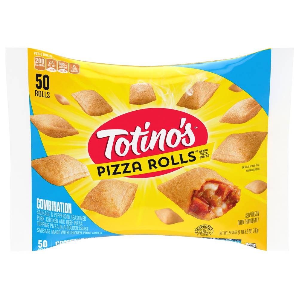 Totino's Combination Pizza Rolls (1.55 lbs, 50 ct)