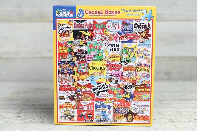 Family Night Cereal Boxes Puzzle