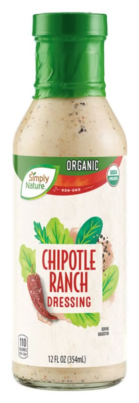 Simply Nature Organic Chipotle Ranch Dressing (12 fl oz)