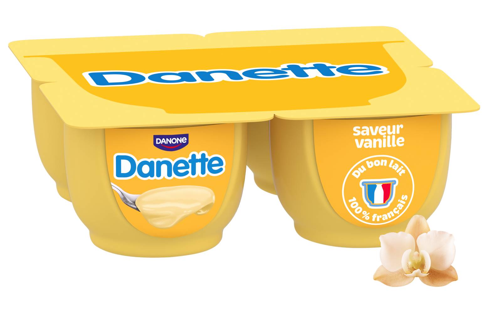 Danette - Crème dessert, vanille (4)