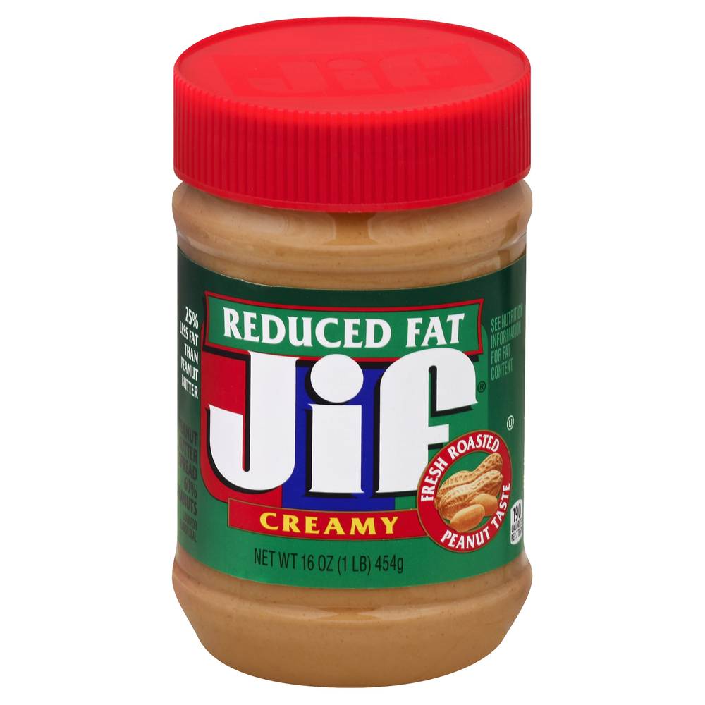 Jif Reduced Fat Creamy Peanut Butter Spread