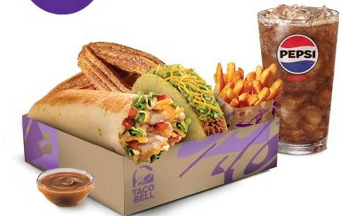Crispy Chicken Burrito Deluxe Box