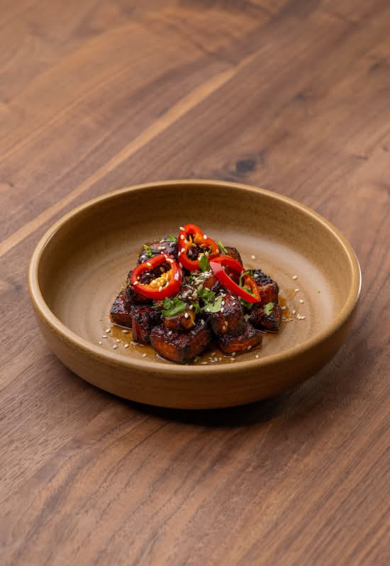 Sticky Pork Belly Bites