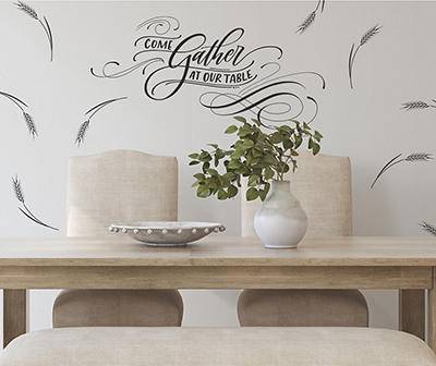 "Come Gather" Wall Decal Set