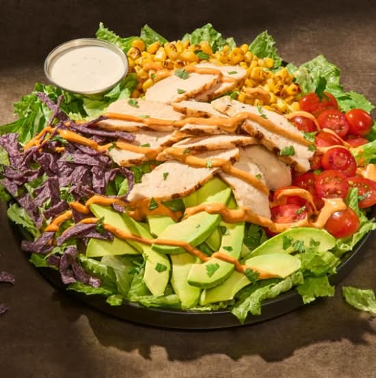 Southwest Chicken Ranch Salad