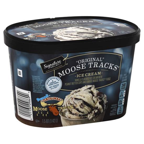 Signature Select Original Moose Tracks Ice Cream (1.42 L)
