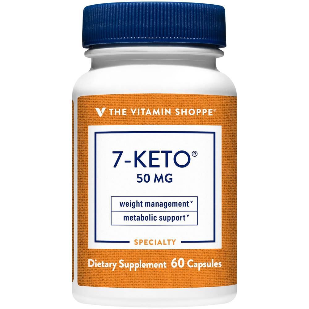 The Vitamin Shoppe 7-keto 50 mg Capsules