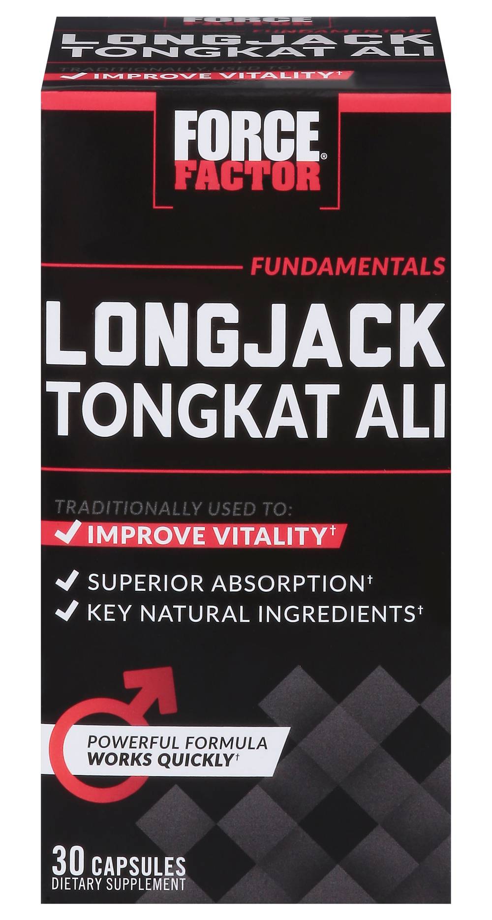 Force Factor Fundamentals Longjack Tongkat Ali (30 ct)