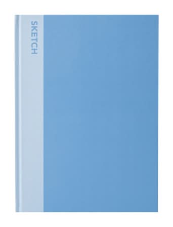 Side Bound Sketch Book Blue